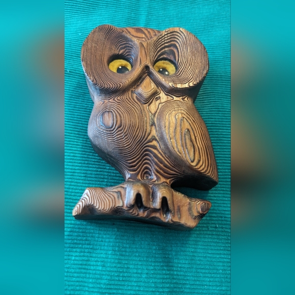 MCM Carved Owl - Picture 5 of 10